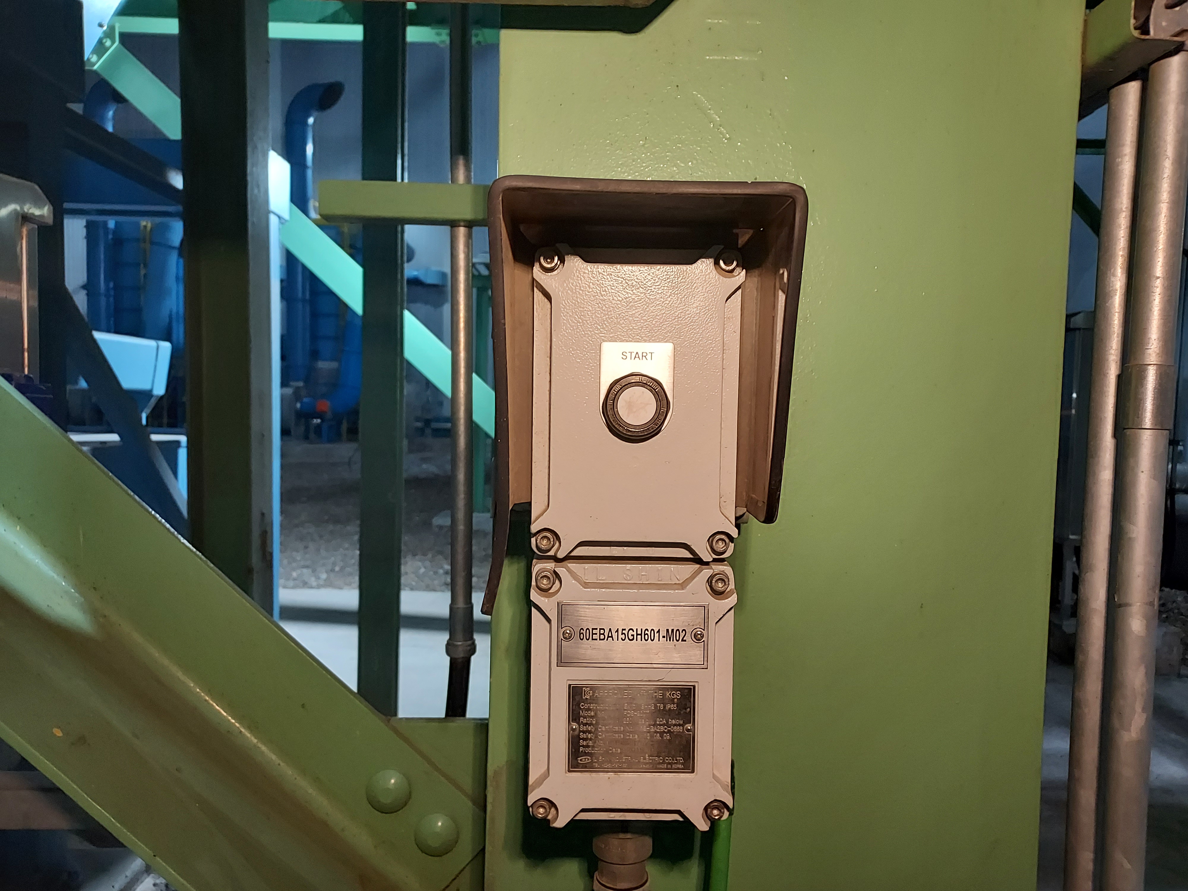 Wood Pellet Unloading Bucket Inching Switch